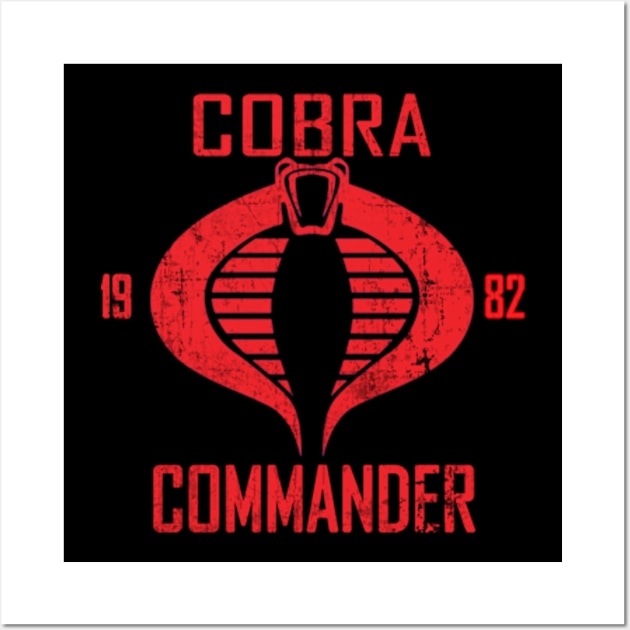 Cobra 1982 Commander Wall Art by suriaa